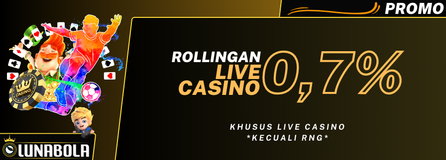 ROLLINGAN LIVE CASINO 0.7%